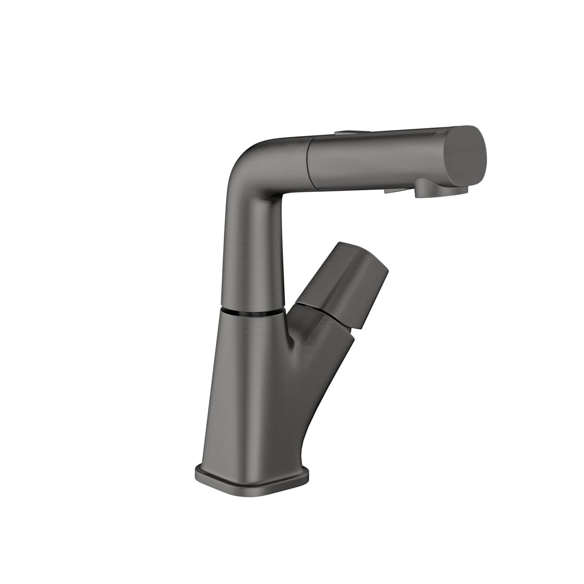 Pull Down Bathroom Sink Faucet with 3 Water Modes - Gunmetal Black