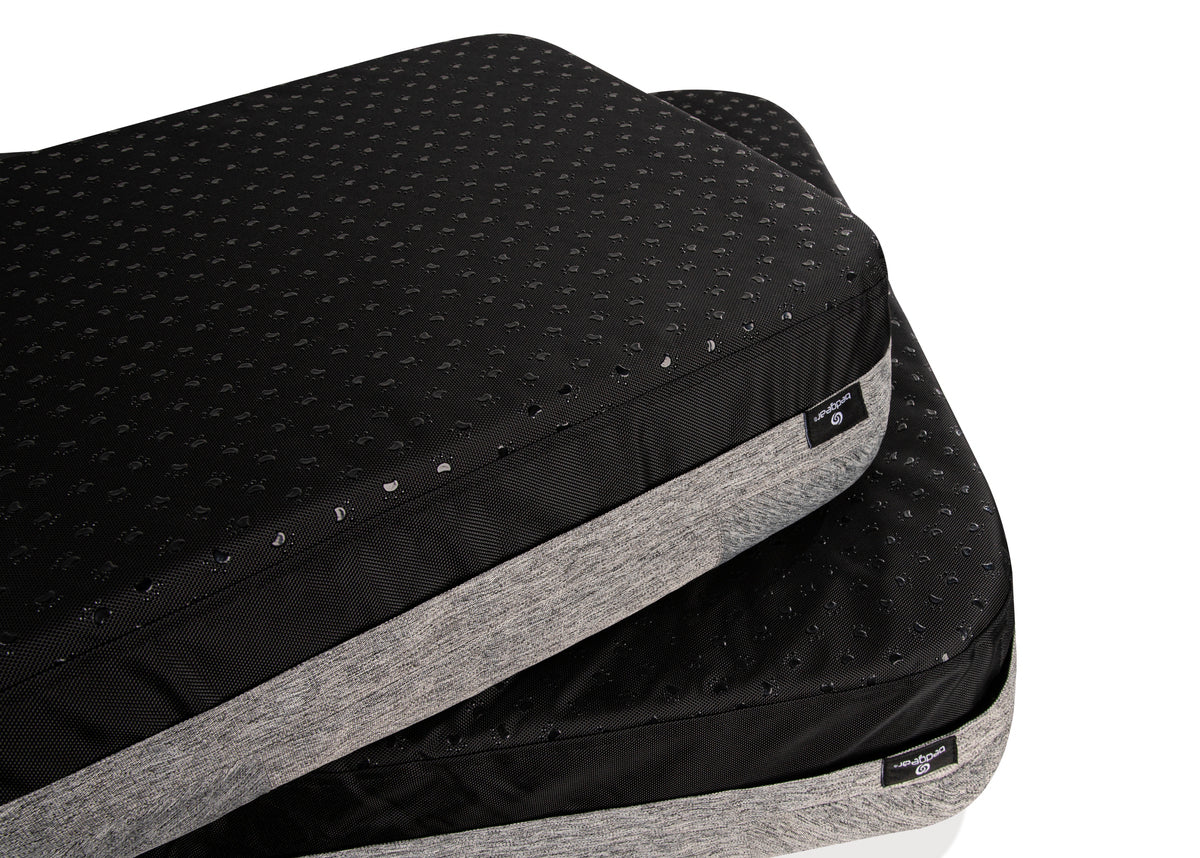 Performance Pet Bed XL with Waterproof Cover - Grey