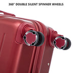 3 Pieces Set Spinner Wheel Luggage With Combination Lock