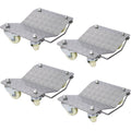 Heavy Duty Car Dolly Set with 6000Lbs Capacity - Gray