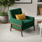 Cole Solid Wood Lounge Chair