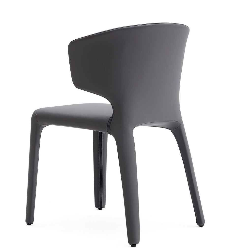 Conrad Dining Chair Set of 2 with Metal Frame - Multiple Colors
