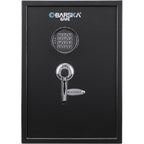 Large Digital Keypad Safe with Solid Steel Construction - Black