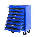 Rolling Metal Tool Chest with 7 Drawers