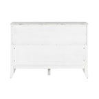 Storage Cabinet 3 Doors Stylish Style White