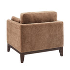 Chios Arm Chair with Reversible Cushions - Green or Dark Brown