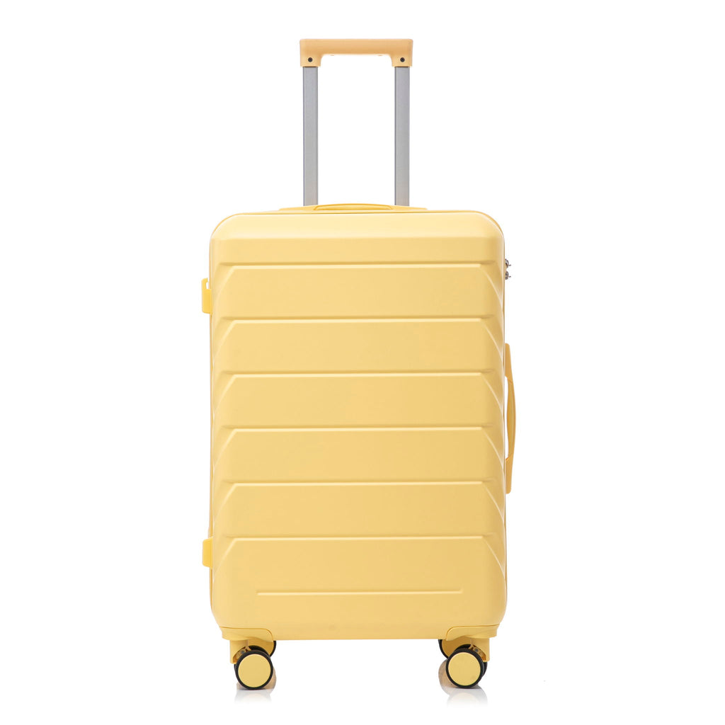 3 Pieces Set Spinner Wheel Luggage With Combination Lock