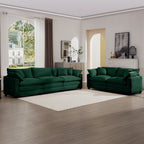 Oversized Deep-Seat Fabric Sofa & Chair Sets