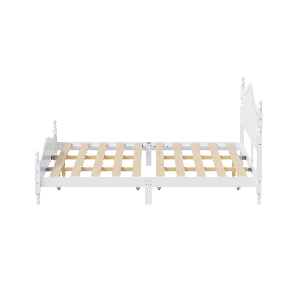 King Bed Frame with Headboard