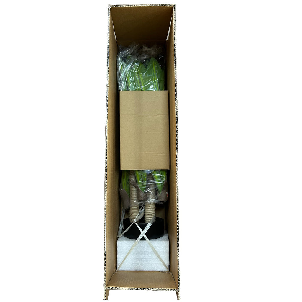 5' Artificial Dracaena Tree with Realistic Green Leaves - Green