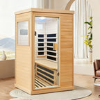 Infrared Sauna Room With Hemlock Frame, 6 Heating Plates