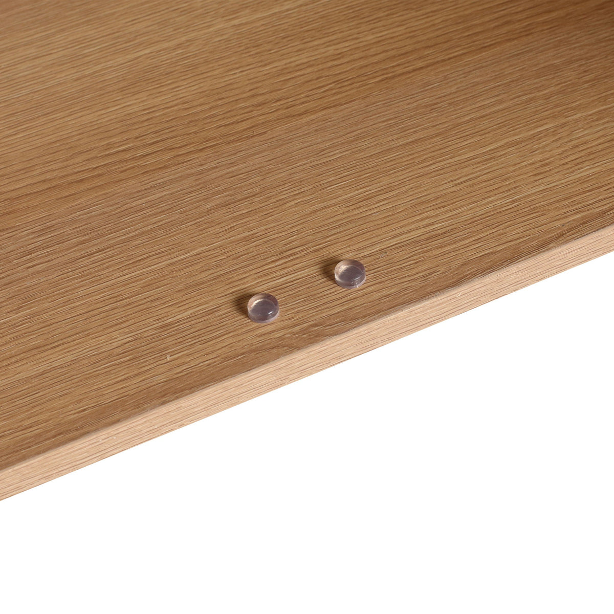 Bathroom Vanity Set with Resin Countertop Sink and 2 Doors - Light Brown Oak