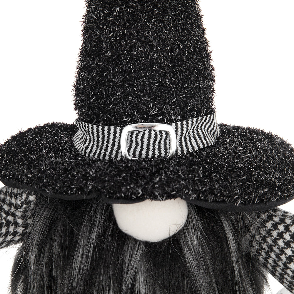 Black Fabric Gnomes Accessories Set with 'Boo' Banner - Set of 2