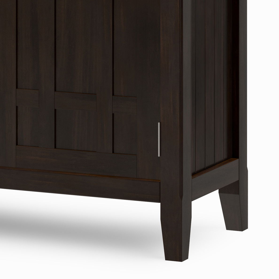 Bedford Sideboard Buffet with Ample Storage - Dark Tobacco Brown