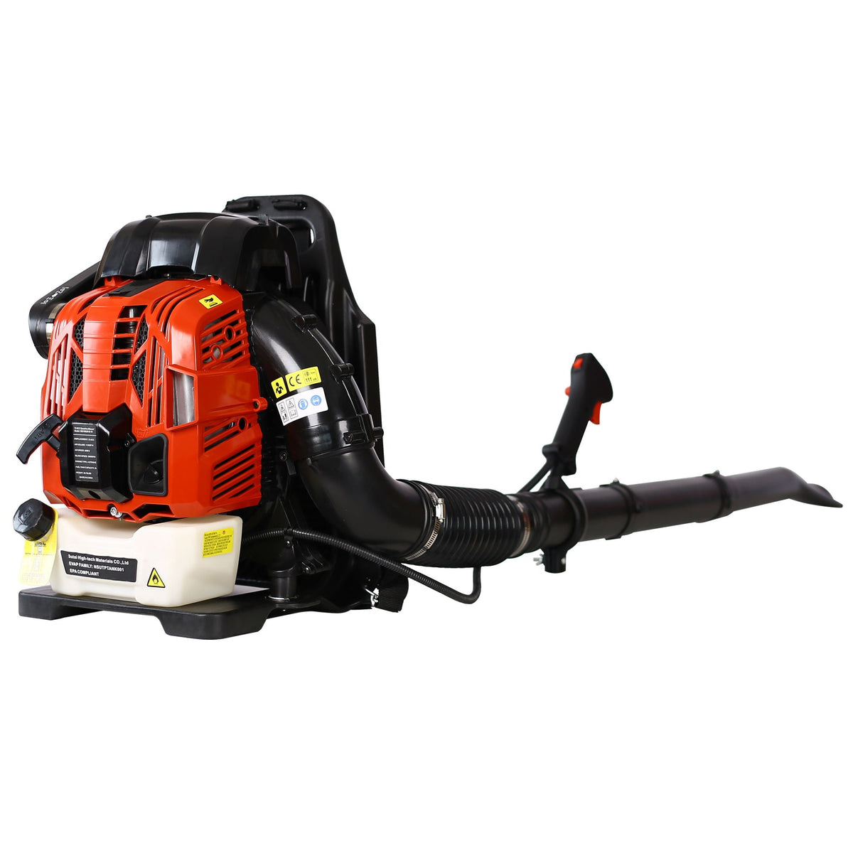 Powerful 76Cc 4-Stroke Gasoline Leaf Blower with EPA Compliance - Red