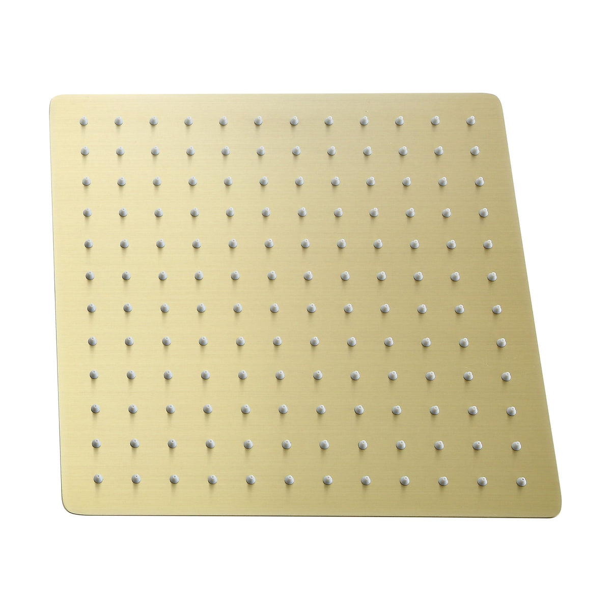 10" Square Rainfall Shower Head with 360° Adjustability – Multiple Colors