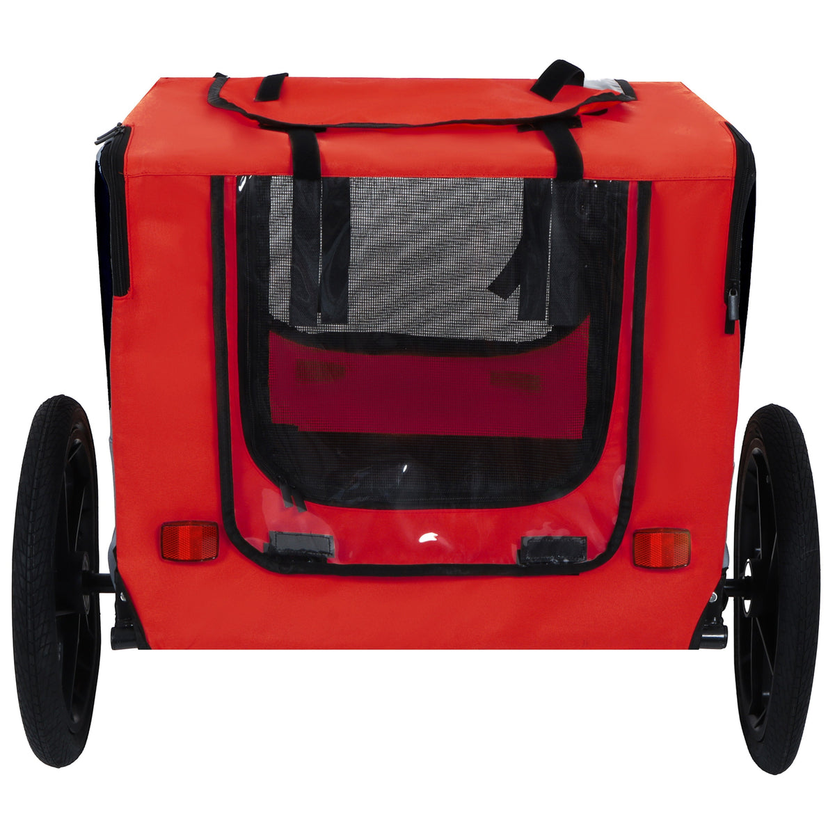 Pet Bike Trailer with Foldable Steel Frame - Small & Medium Pets