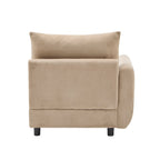 130 Inch Oversize Modular Sectional Sofa with Ottoman - Nomad or White