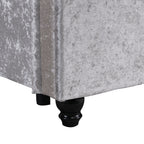 Queen Upholstered Storage Bed with Hydraulic Lift - Beige