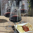 Unbreakable Tritan Wine Glass Set with Shatterproof Design - Clear