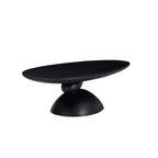 Lucky Stone Shaped Table with Sculptural Base – White, Black, or Gray