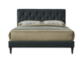 Channel Bed with USB Charging Port - Black