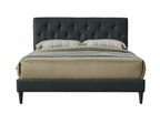 Channel Bed with USB Charging Port - Black