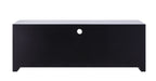 Mirrored TV Stand with Faux Diamonds and Storage - Silver