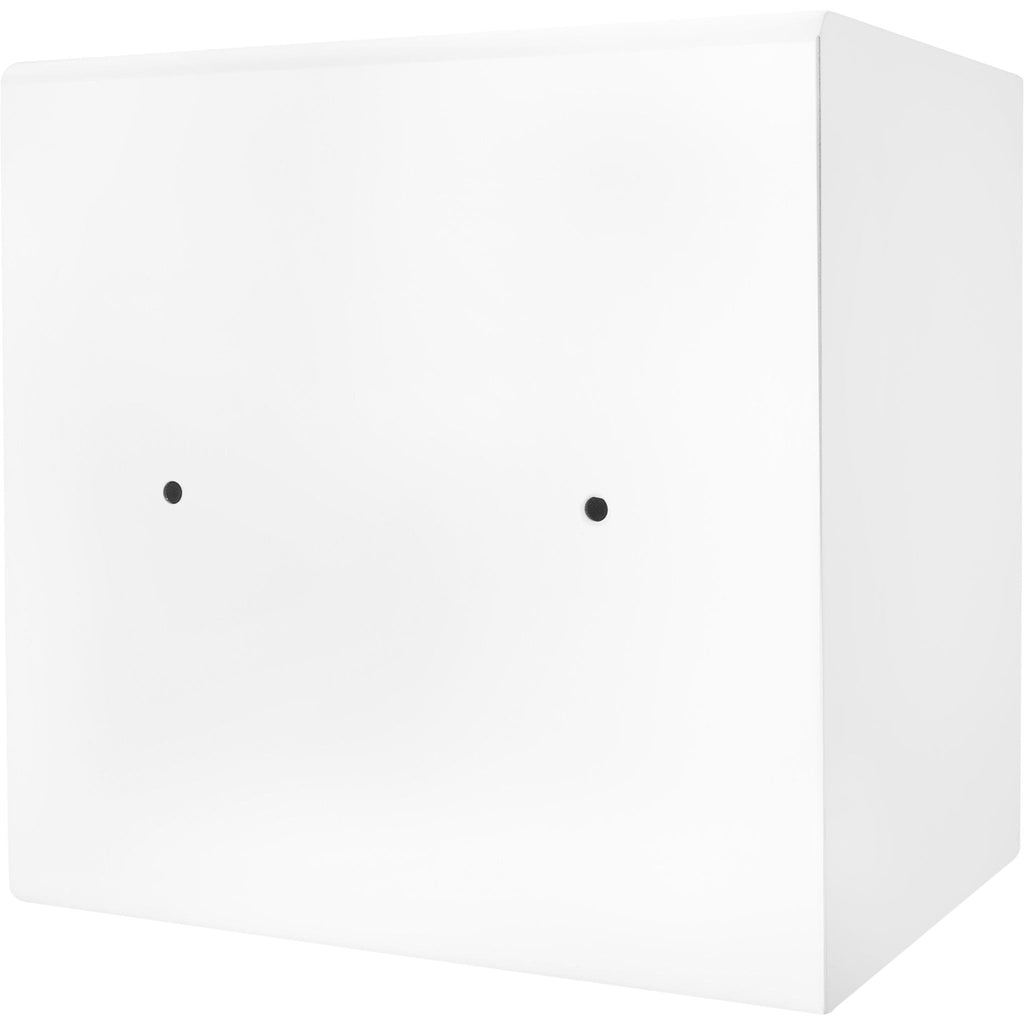 Durable Construction Jewelry Safe with Fireproof Protection - White or Black