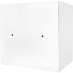 Durable Construction Jewelry Safe with Fireproof Protection - White or Black