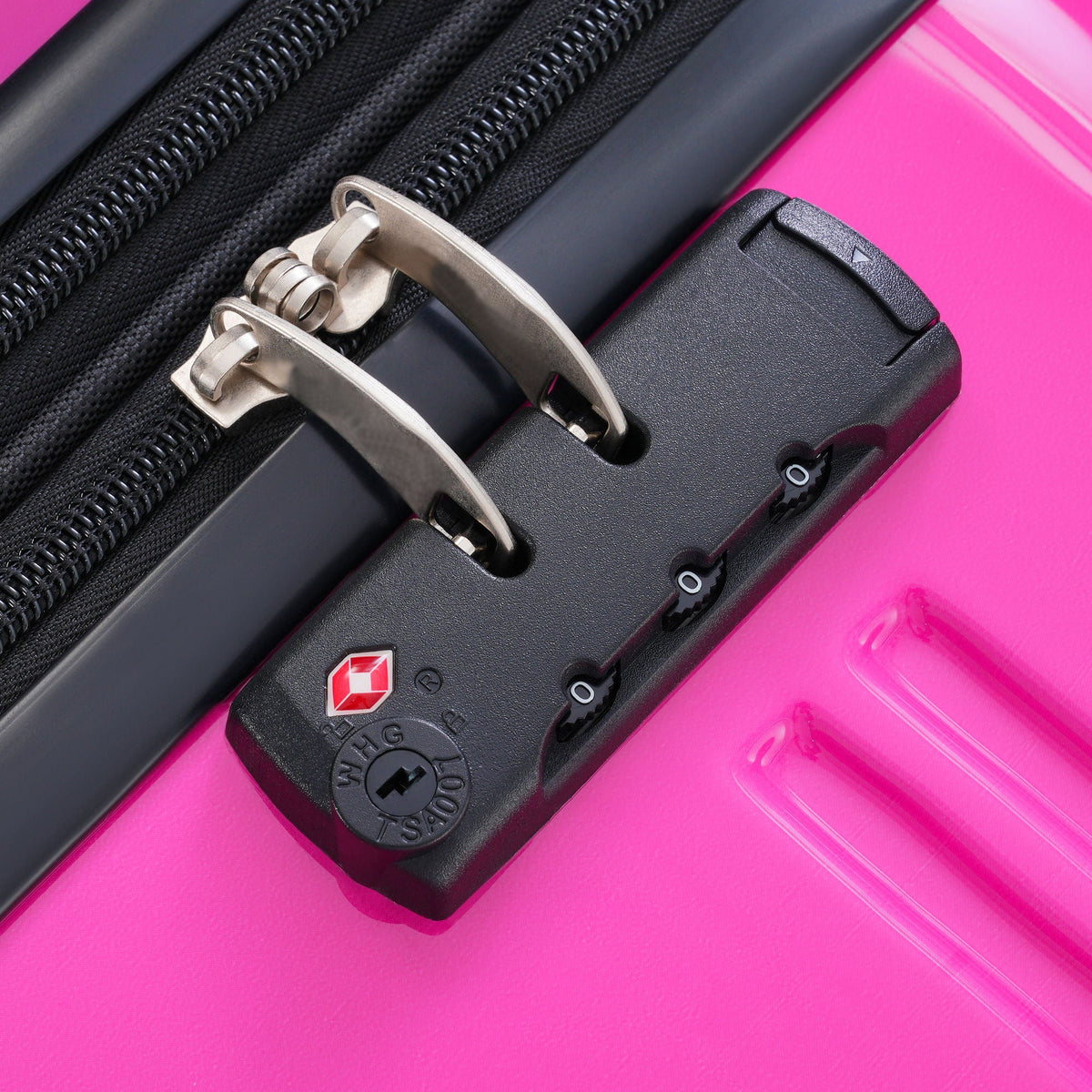 Gradient Color Hardshell Luggage Set with Spinner Wheels and TSA Lock – Light Blue or Purple
