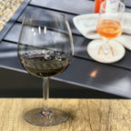 Tritan Unbreakable Wine Glass Set with Hammer Design – Clear, 22oz, BPA-Free