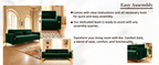 Luxury Emerald Sofa
