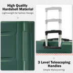 Expandable 2 Piece Luggage Set with TSA Lock and Spinner Wheels - Multiple Colors