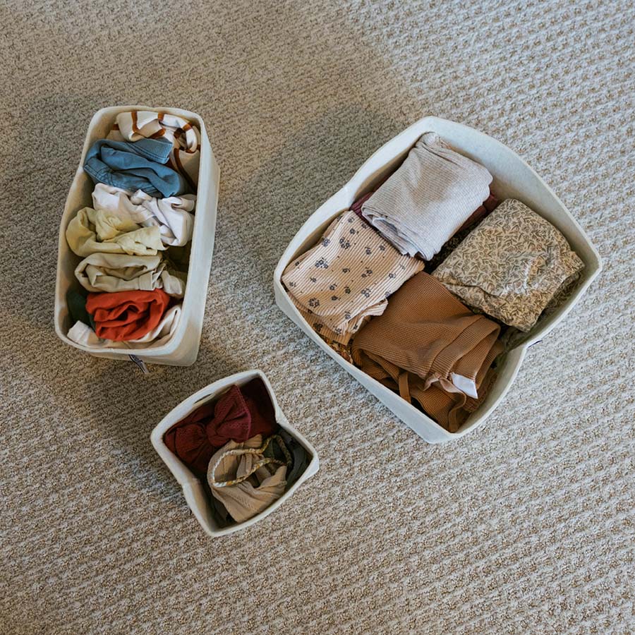 Parker Baby Co. Felt Drawer Organizers — 3-Piece Set