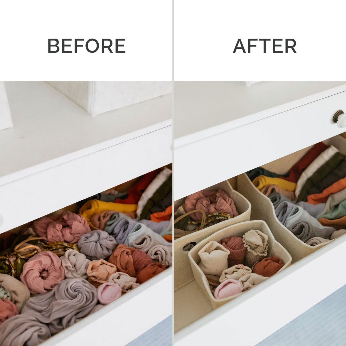 Parker Baby Co. Felt Drawer Organizers — 3-Piece Set