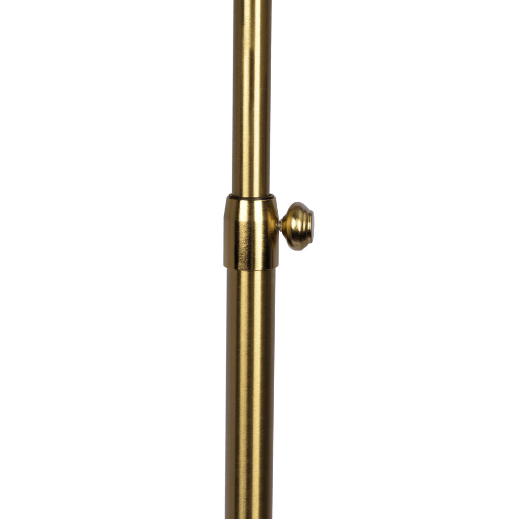 Verve Floor Lamp with On/Off Switch - Gold