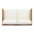 Teak Finish Acacia Wood Patio Seating