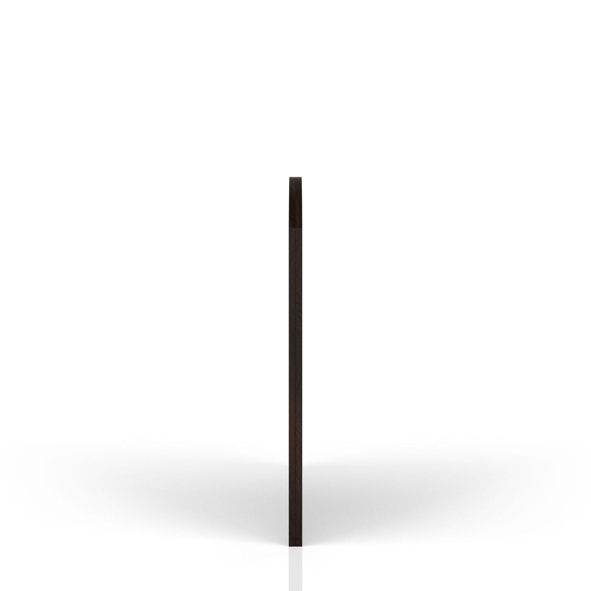 Elegant Design Mirror with Expansive View - Dark Cherry