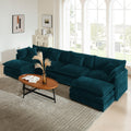 Comfort U Shaped Couch with Reversible Chaise - Chenille