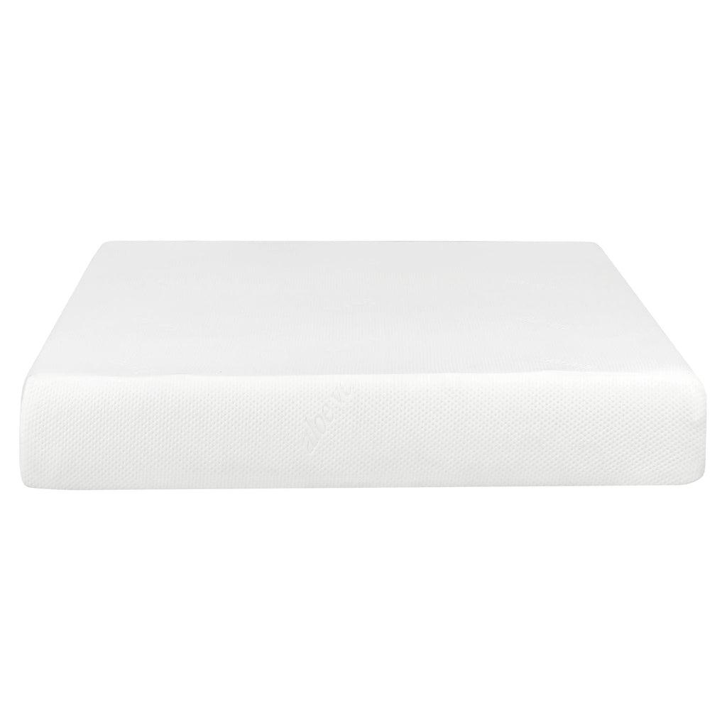 10" Plush Gel Memory Foam Mattress with Cooling Technology - White