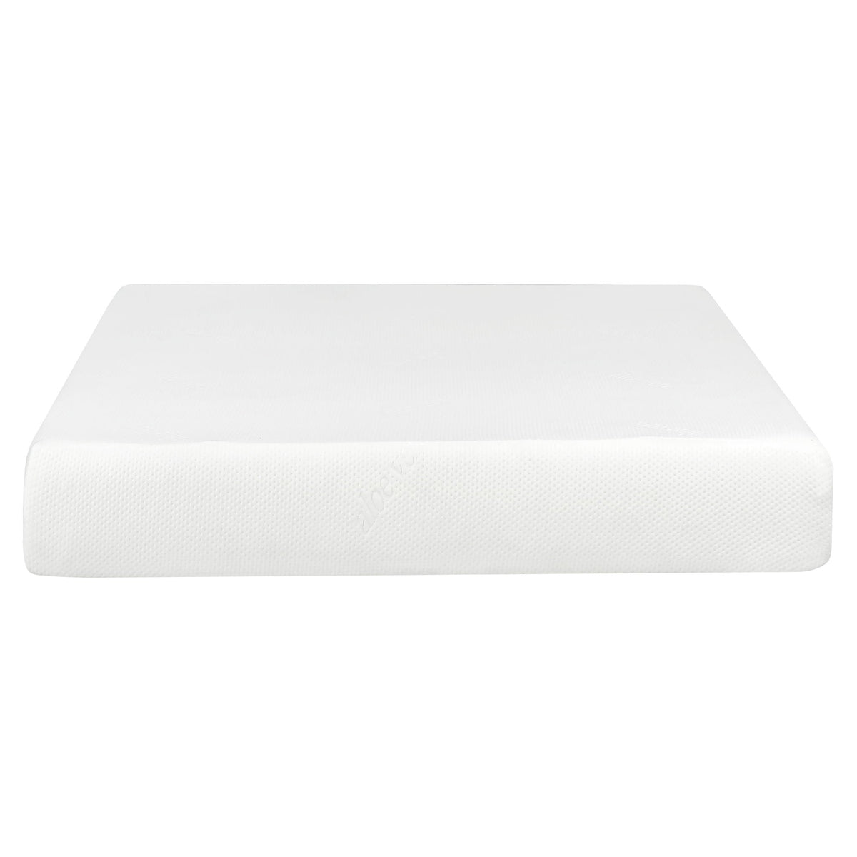 10" Plush Gel Memory Foam Mattress with Cooling Technology - White