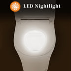 Smart Toilet with Built-in Heated Seat