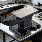 Single Horn Anvil with Stable Base - Black