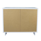 Solid Wood 3 Drawer Dresser with Ribbed Fronts - Multiple Colors