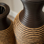 Classic And Neat Floor Vase with High Independent Stand - Multiple Colors