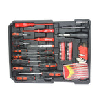 899 Piece Home Repair Tool Set with Rolling Toolbox - Pearl Silver or Black