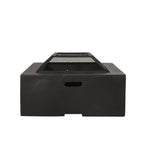 Outdoor 29" Square Wood-Burning Fire Pit