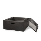 Outdoor 29" Square Wood-Burning Fire Pit