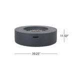 Lightweight Concrete Outdoor Circular Fire Pit
